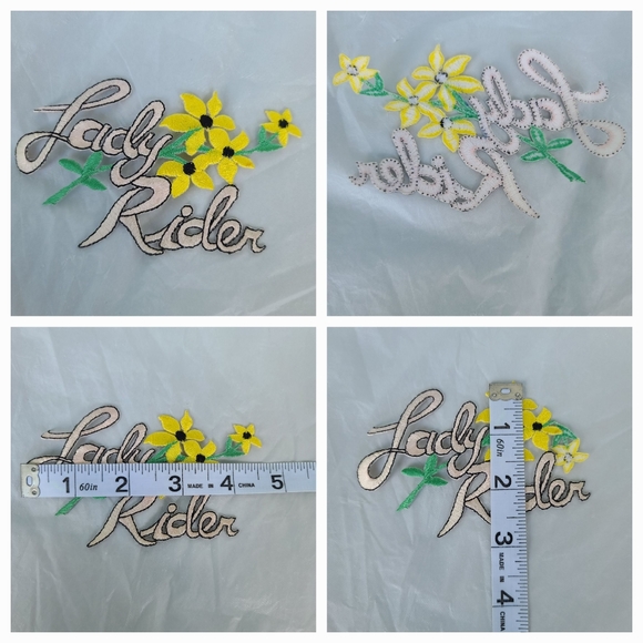 5 Motorcycle patches women biker - Picture 5 of 14